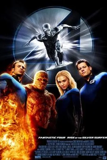 Fantastic Four: Rise of the Silver Surfer movie poster (2007)