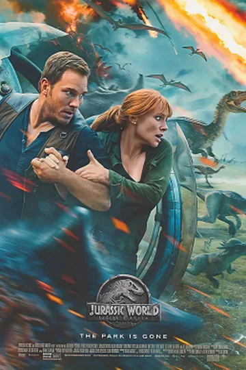 Jurassic World: Fallen Kingdom movie poster (2018)