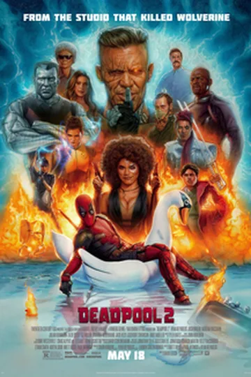 Deadpool 2 movie poster (2018)