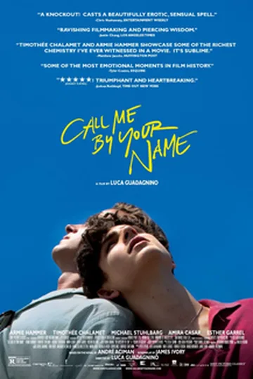 Call Me by Your Name movie poster (2017)