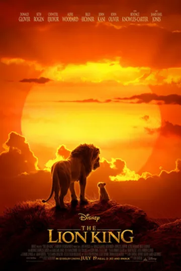 The Lion King movie poster (2019)
