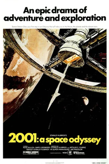 2001: A Space Odyssey movie poster (1968)