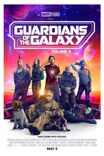 Guardians of the Galaxy Vol. 3 movie poster (2023)