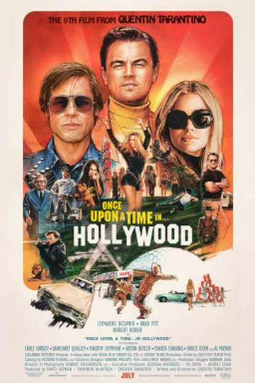 Once Upon a Time in... Hollywood movie poster (2019)