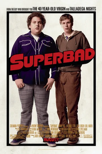 Superbad movie poster (2007)