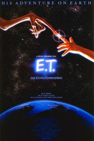 E.T. the Extra-Terrestrial movie poster (1982)