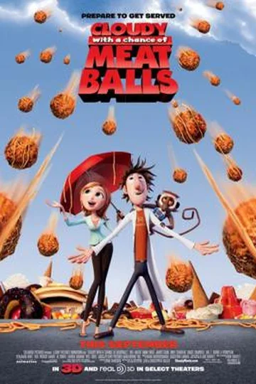 Cloudy with a Chance of Meatballs movie poster (2009)