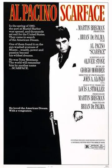 Scarface movie poster (1983)