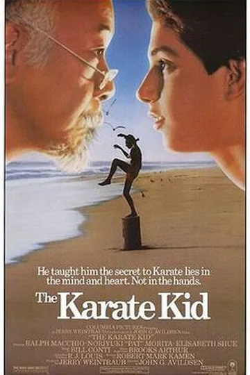 The Karate Kid movie poster (1984)