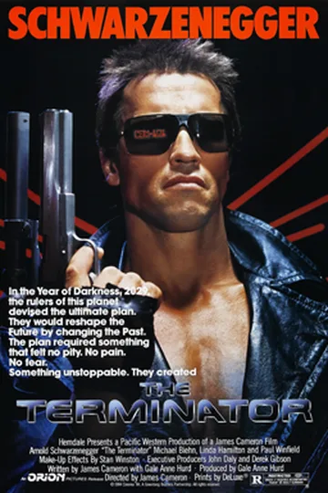 The Terminator movie poster (1984)
