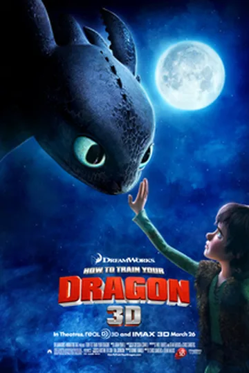 How to Train Your Dragon movie poster (2010)