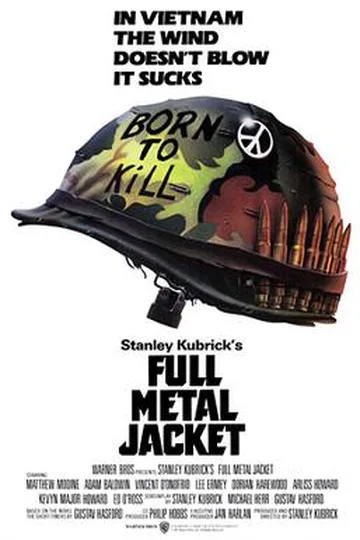 Full Metal Jacket movie poster (1987)