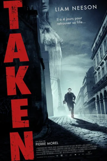 Taken movie poster (2008)