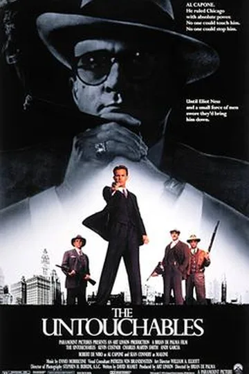 The Untouchables movie poster (1987)