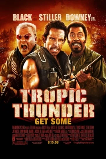 Tropic Thunder movie poster (2008)