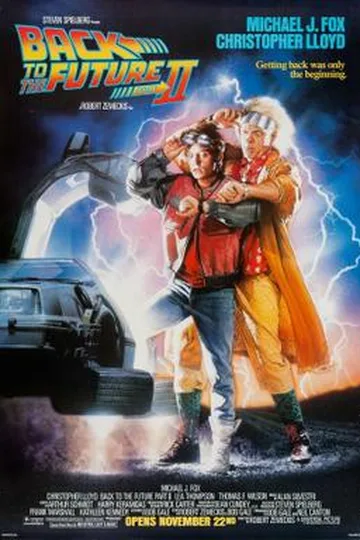 Back to the Future Part II movie poster (1989)