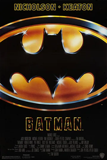 Batman movie poster (1989)