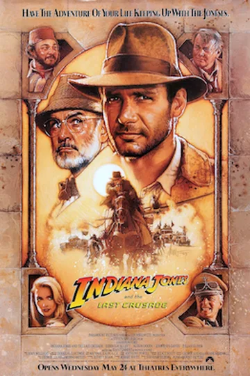 Indiana Jones and the Last Crusade movie poster (1989)