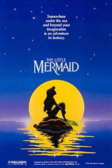 The Little Mermaid movie poster (1989)
