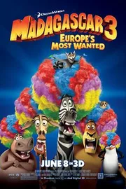 Madagascar 3: Europe's Most Wanted movie poster