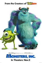 Monsters, Inc. movie poster