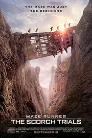 Maze Runner: The Scorch Trials movie poster