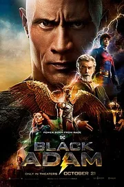 Black Adam movie poster